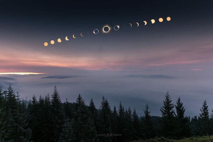 inspiringlife.pt - 21 melhores fotografias do eclipse solar de 2017