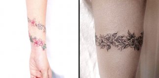 14 tatuagens em formato de pulseira super originais