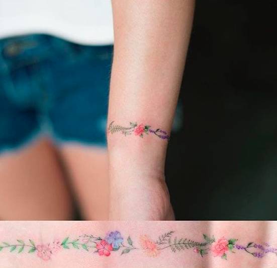 inspiringlife.pt - 14 tatuagens em formato de pulseira super originais