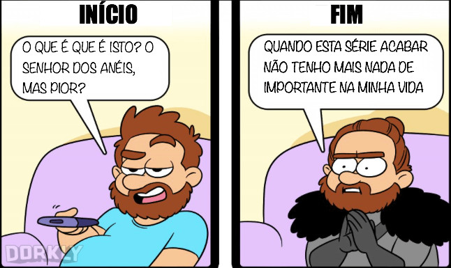 inspiringlife.pt - 5 ilustra&ccedil;&otilde;es de antes vs. depois de ver a s&eacute;rie "Game of Thrones"