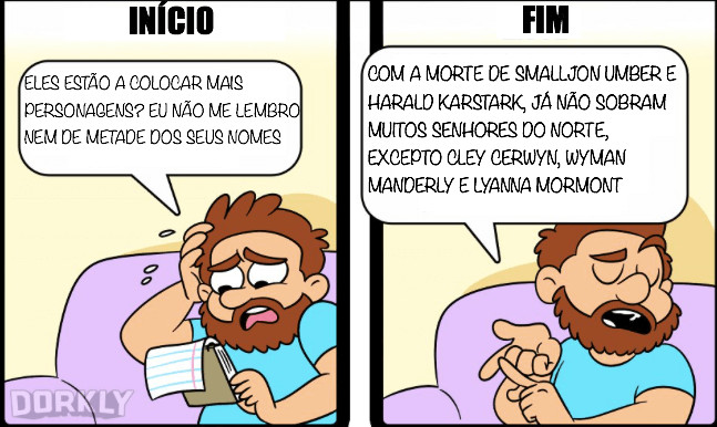 inspiringlife.pt - 5 ilustra&ccedil;&otilde;es de antes vs. depois de ver a s&eacute;rie "Game of Thrones"