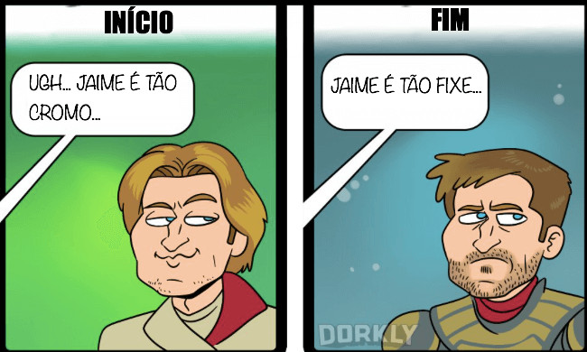 inspiringlife.pt - 5 ilustra&ccedil;&otilde;es de antes vs. depois de ver a s&eacute;rie "Game of Thrones"