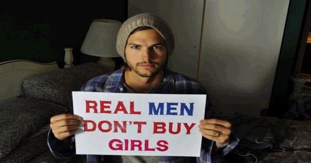 Ashton Kutcher já salvou 6000 vitimas do mundo do tráfico humano