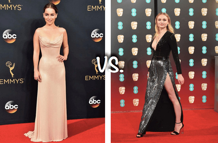 inspiringlife.pt - Emilia Clarke vs. Sophie Turner  - qual das duas é a mais sexy?