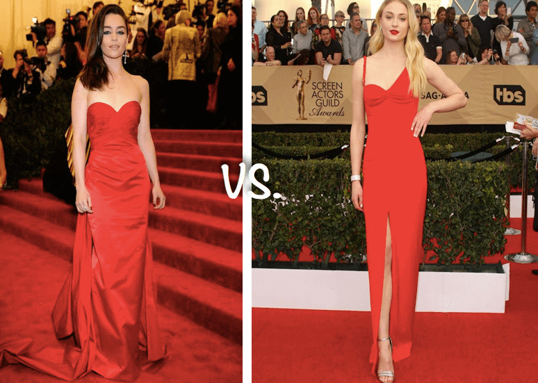 inspiringlife.pt - Emilia Clarke vs. Sophie Turner  - qual das duas é a mais sexy?