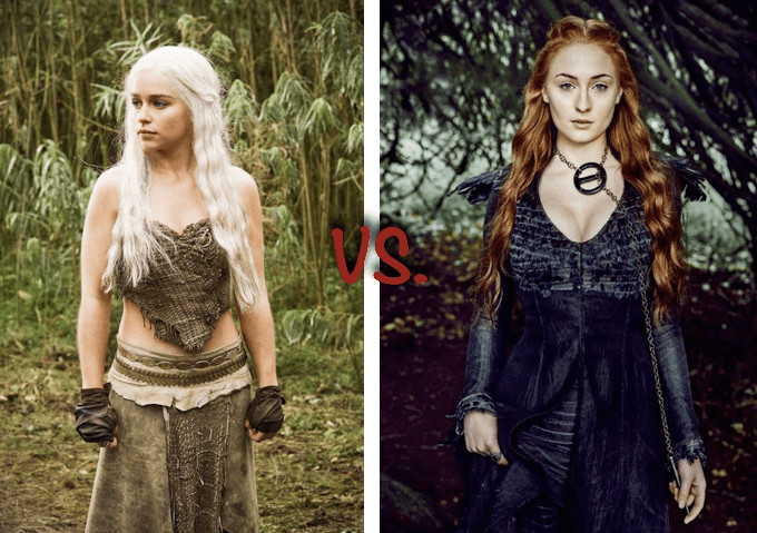 inspiringlife.pt - Emilia Clarke vs. Sophie Turner  - qual das duas é a mais sexy?