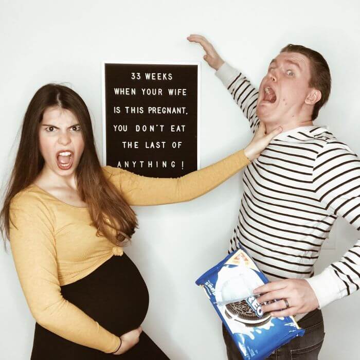 inspiringlife.pt - Mãe criativa partilha as dificuldades da sua gravidez em fotografias hilariantes