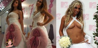 12 piores vestidos de noiva de sempre