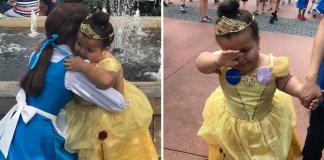 Menina cumpre sonho de visitar a disney e não contém as lágrimas