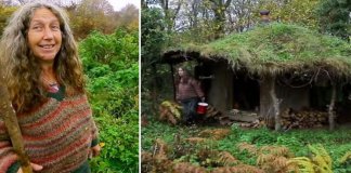 Mulher é um verdadeiro “Hobbit” ao viver na floresta há 17 anos