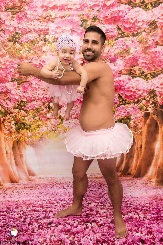 inspiringlife.pt - Pai fez promessa e cumpriu com a melhor sessão fotográfica de sempre