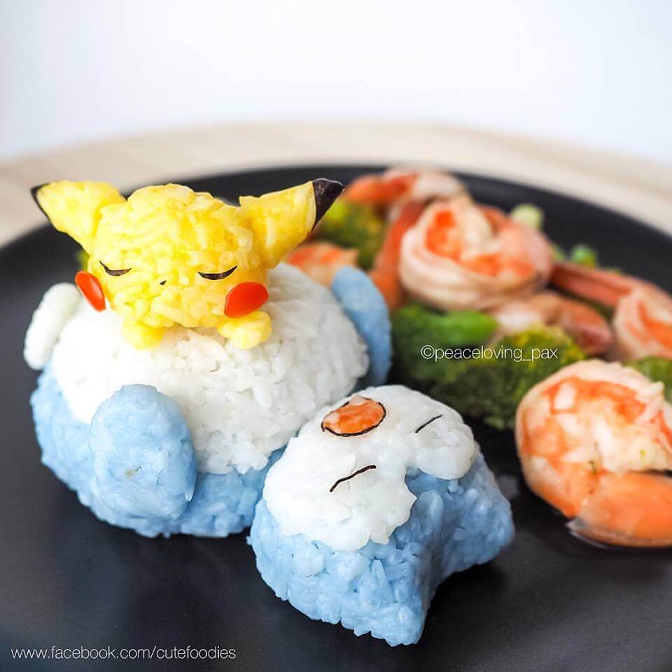 inspiringlife.pt - 20 Pokémon's em forma de bolinhos de arroz japonês absolutamente fantásticos