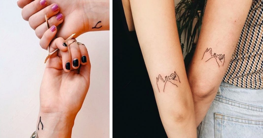 14 ideias de tatuagens fantásticas para fazeres com a(s) tua(s) irmã(s)