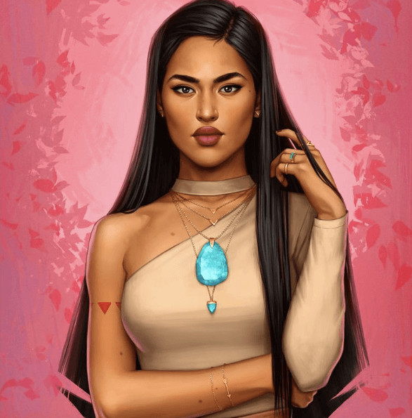 inspiringlife.pt - Artista transforma as famosas princesas da Disney em mulheres modernas