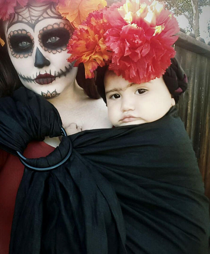 inspiringlife.pt - 29 ideias de disfarces de Halloween geniais para pais com bebés