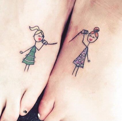 inspiringlife.pt - 14 ideias de tatuagens fantásticas para fazeres com a(s) tua(s) irmã(s)