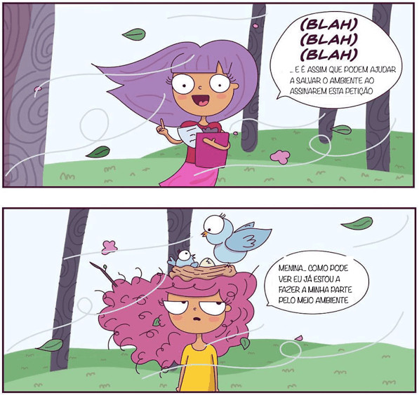 inspiringlife.pt - 14 ilustra&ccedil;&otilde;es que retratam na perfei&ccedil;&atilde;o a vida de uma mulher com cabelo encaracolado