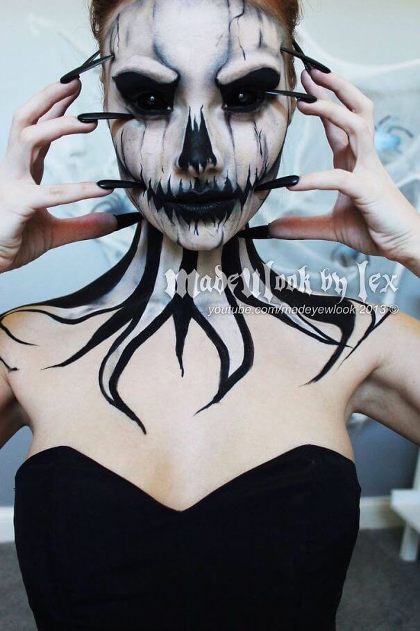 inspiringlife.pt - 26 mulheres que surpreenderam com as melhores máscaras de Halloween de sempre