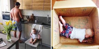 18 pais mais criativos ao cuidarem dos seus filhos