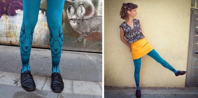 inspiringlife.pt - Meias calças a imitarem tatuagens são a nova tendência de moda