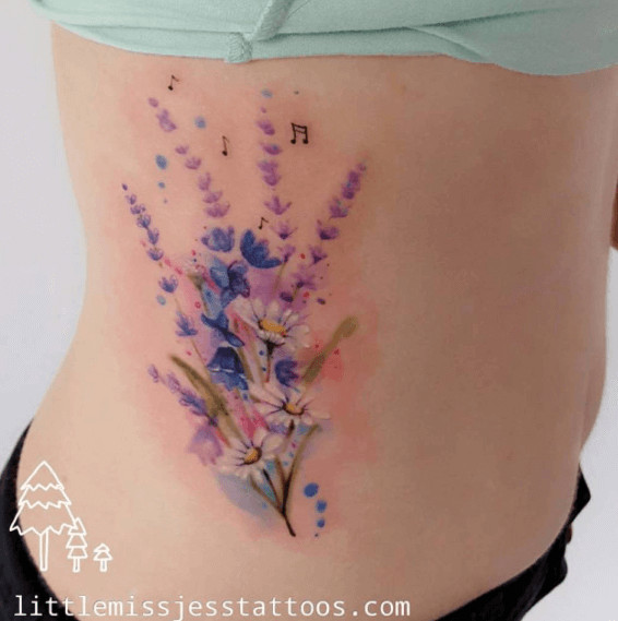 inspiringlife.pt - Tatuadora utiliza aguarela para criar tatuagens absolutamente fantásticas