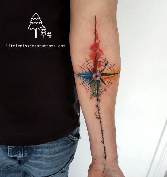 inspiringlife.pt - Tatuadora utiliza aguarela para criar tatuagens absolutamente fantásticas