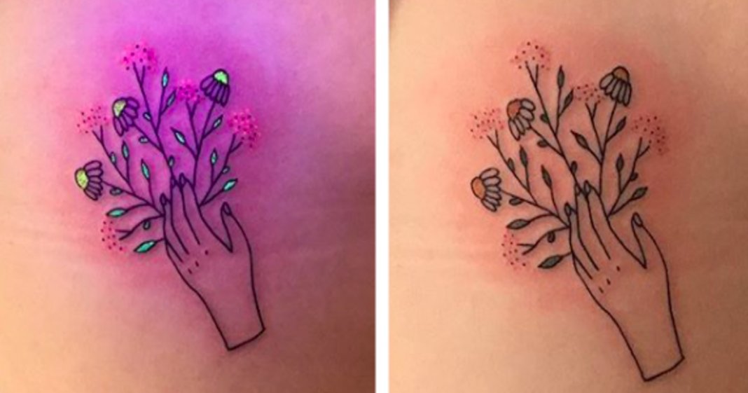 17 tatuagens adoráveis que brilham no escuro