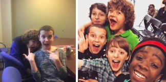 26 momentos divertidos do elenco da série “Stranger Things” fora das gravações