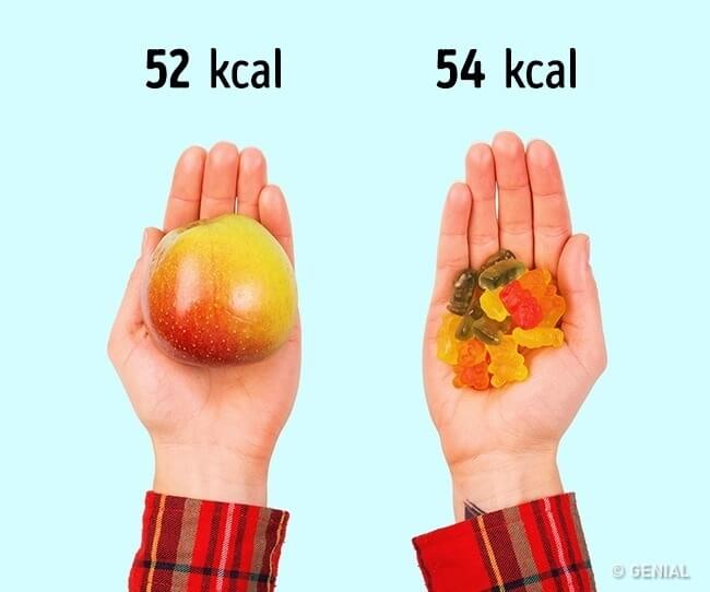 inspiringlife.pt - 14 comparações de alimentos que te vão fazer mudar de ideias quanto à dieta