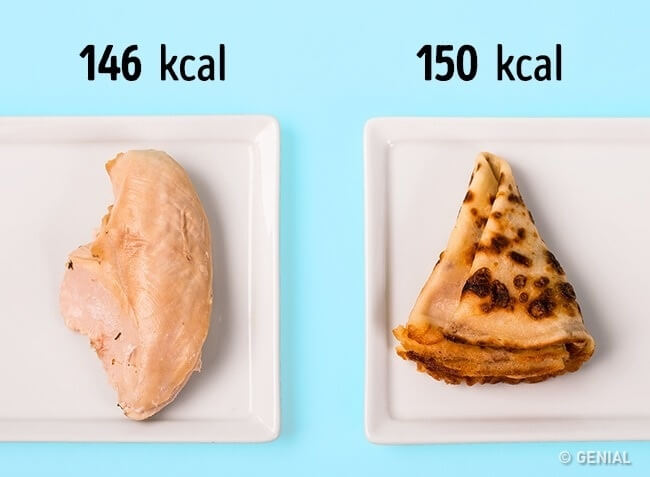 inspiringlife.pt - 14 comparações de alimentos que te vão fazer mudar de ideias quanto à dieta
