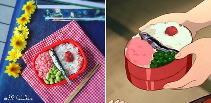 inspiringlife.pt - Japonesa recria comida de desenhos animados e parece ainda mais deliciosa