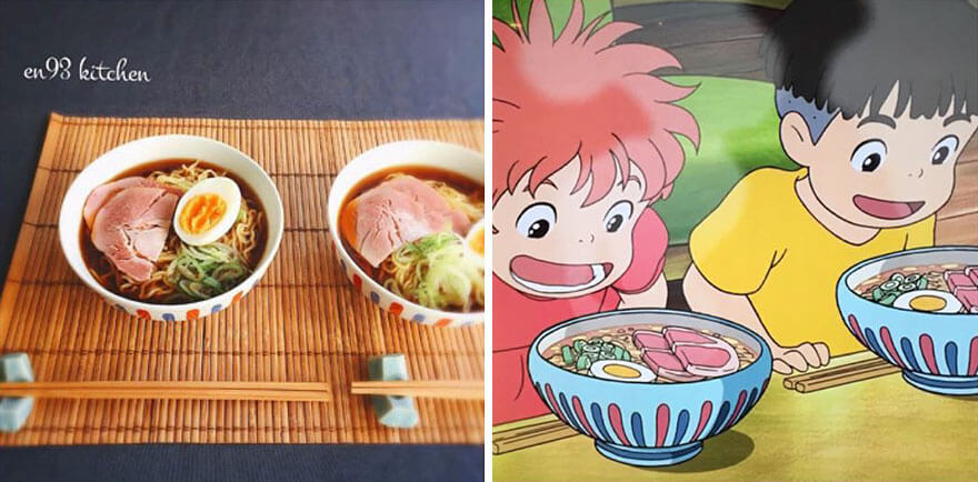 inspiringlife.pt - Japonesa recria comida de desenhos animados e parece ainda mais deliciosa