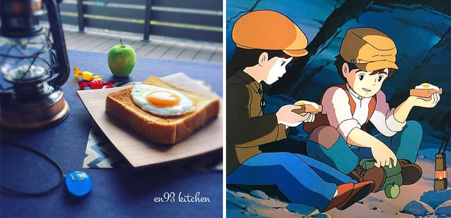 inspiringlife.pt - Japonesa recria comida de desenhos animados e parece ainda mais deliciosa
