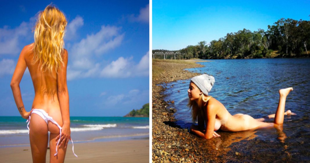 Mulher viaja pela Austrália completamente nua para incentivar ao naturalismo