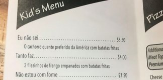 Restaurante cria ementa para crianças que fazem birra para comer