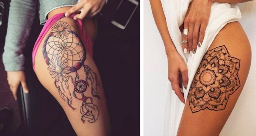 13 ideias tatuagens na coxa sensuais para mulheres atrevidas