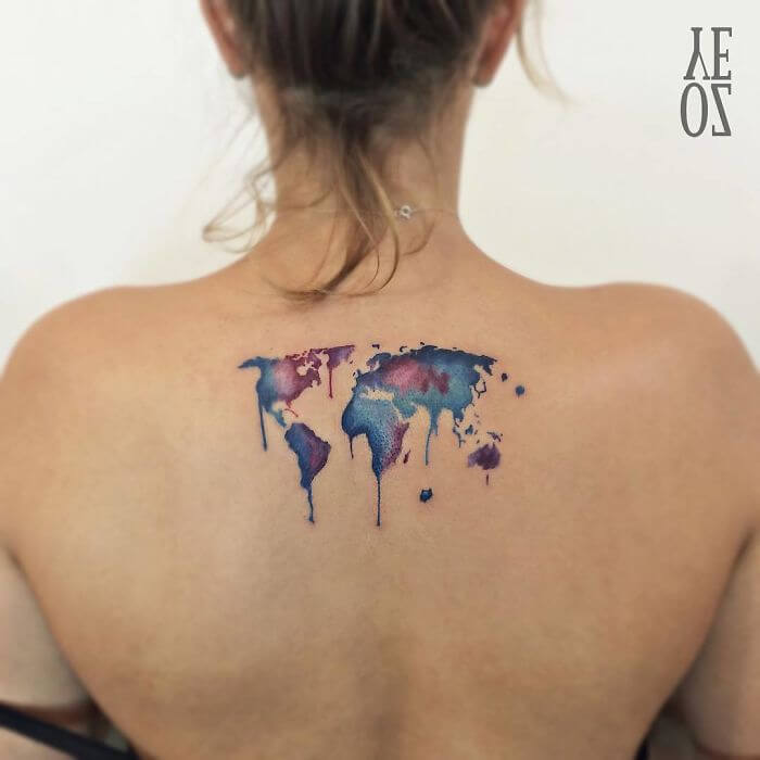 inspiringlife.pt - 32 ideias de tatuagens para quem adora viajar pelo Mundo