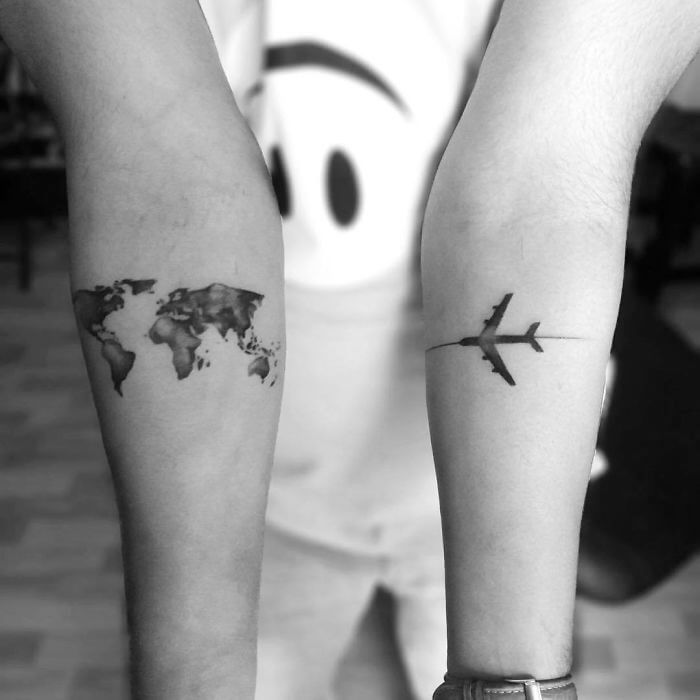 inspiringlife.pt - 32 ideias de tatuagens para quem adora viajar pelo Mundo