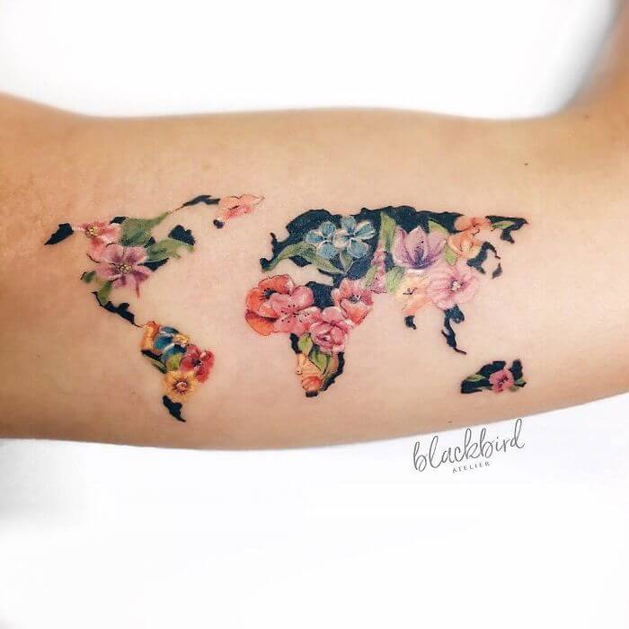 inspiringlife.pt - 32 ideias de tatuagens para quem adora viajar pelo Mundo