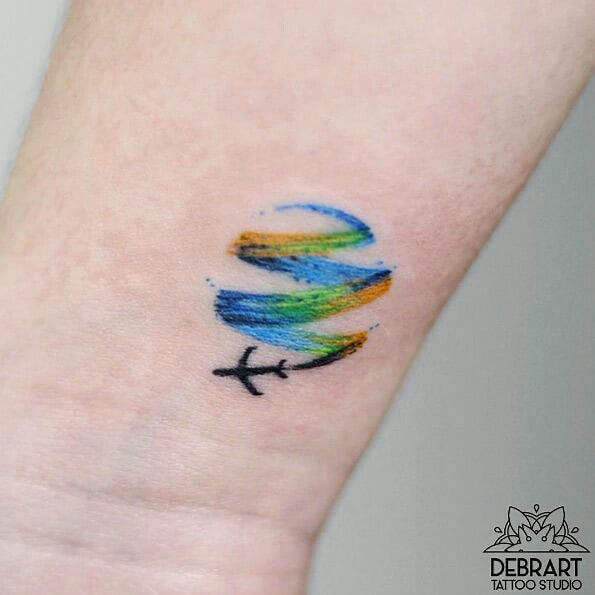 inspiringlife.pt - 32 ideias de tatuagens para quem adora viajar pelo Mundo