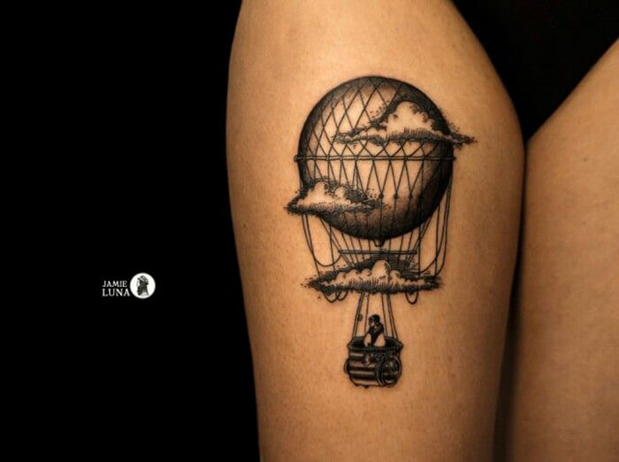 inspiringlife.pt - 32 ideias de tatuagens para quem adora viajar pelo Mundo