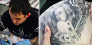 Tatuador russo é alvo de criticas por todo o Mundo após ter tatuado o seu gato