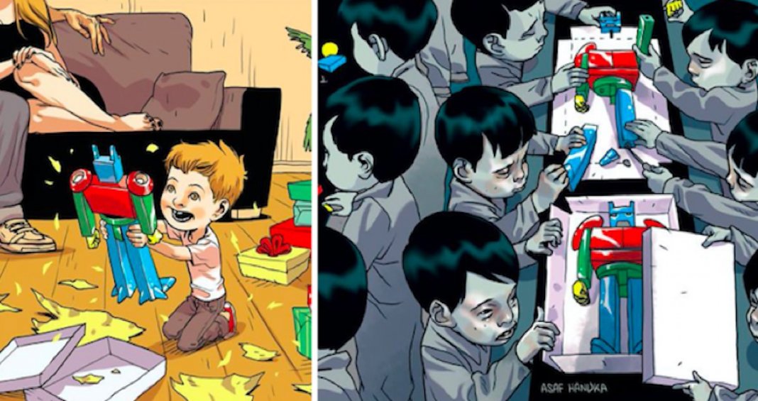 22 ilustrações satíricas sobre a realidade dos dias de hoje que te vão fazer pensar