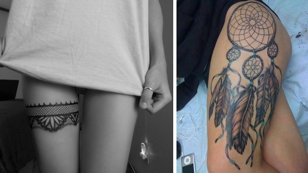 25 tatuagens fantásticas (e bem sensuais) para as coxas