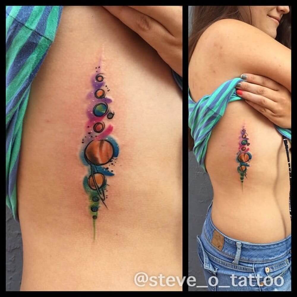 inspiringlife.pt - 18 tatuagens de sistema solar super criativas