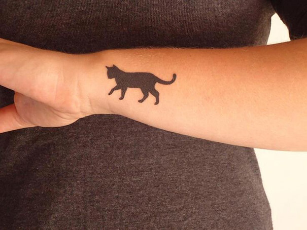 inspiringlife.pt - 24 tatuagens minimalistas para os amantes de gatos