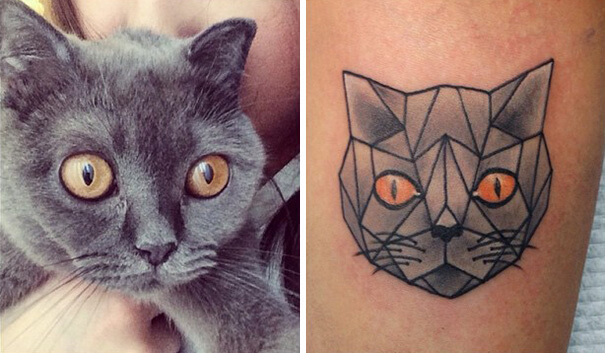 inspiringlife.pt - 24 tatuagens minimalistas para os amantes de gatos