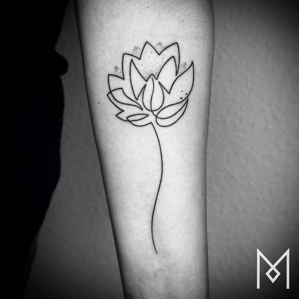 inspiringlife.pt - 19 tatuagens simples de linha única perfeitas para minimalistas