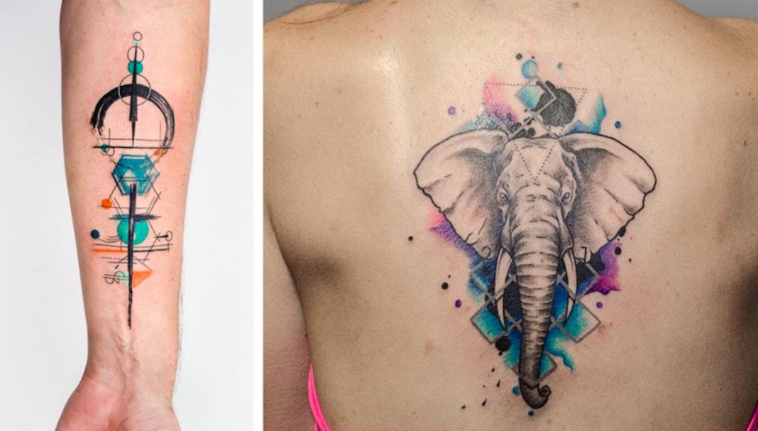 16 tatuagens coloridas para quem quer dar um pouco de cor à sua vida