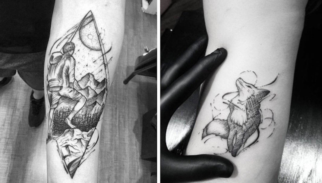 17 fantásticas tattoos blackwork para os apaixonados por tatuagens